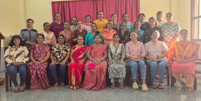 Cletta DCunha Elected President of DCCW Bajpe Unit (1)